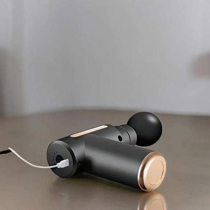 Deep Tissue Massage Gun – Percussion Muscle Massager with Multiple Heads & Adjustable Speeds
