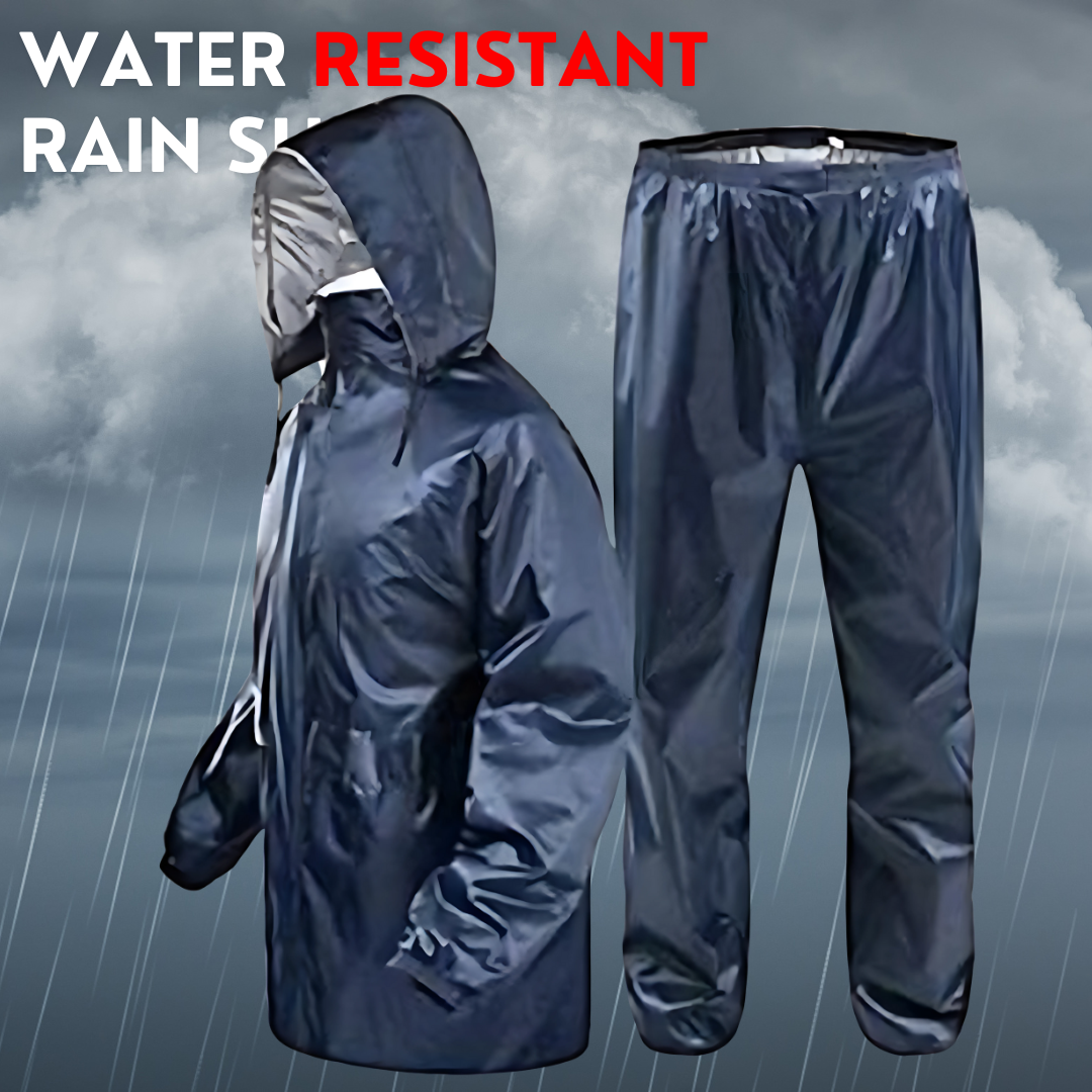 Unisex Waterproof Rain Suit – Lightweight, Full-Body Protection for Men & Women