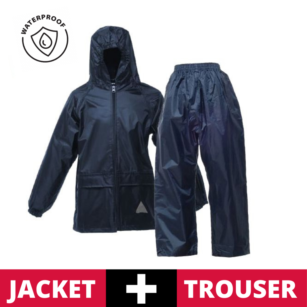 Unisex Waterproof Rain Suit – Lightweight, Full-Body Protection for Men & Women