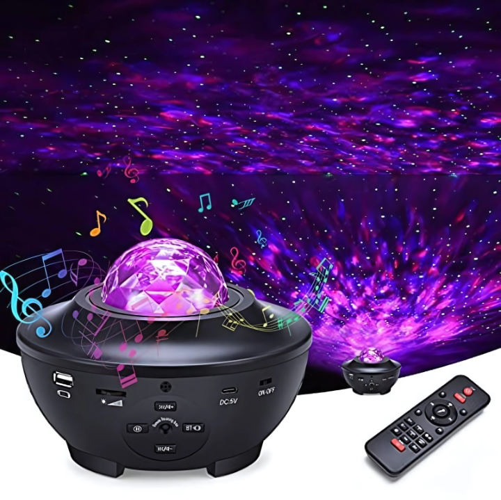 Nebula Galaxy Projector – Starry Sky LED Light for Bedrooms, Gaming & Relaxation