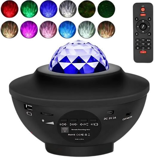 Nebula Galaxy Projector – Starry Sky LED Light for Bedrooms, Gaming & Relaxation